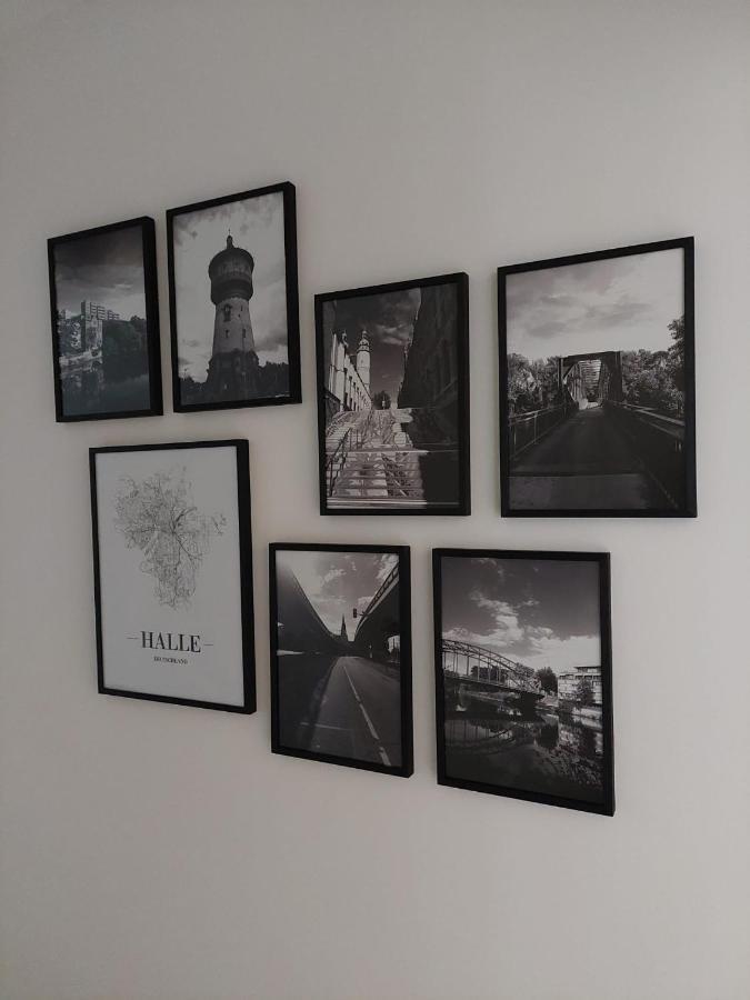 Helles Modern Eingerichtetes Apartment Halle  Extérieur photo